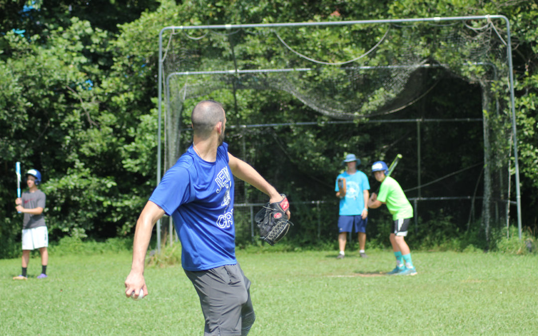 Baseball Legend Josh Zeid Visits Camp!