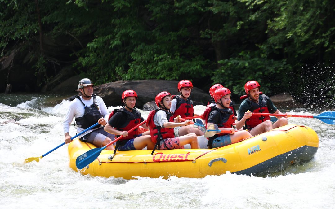 Kesher’s Big Adventure: Whitewater, Ropes, and Ruach